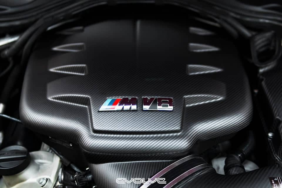 Eventuri BMW E9X M3 (S65) Black Carbon Inlet Plenum - Matte