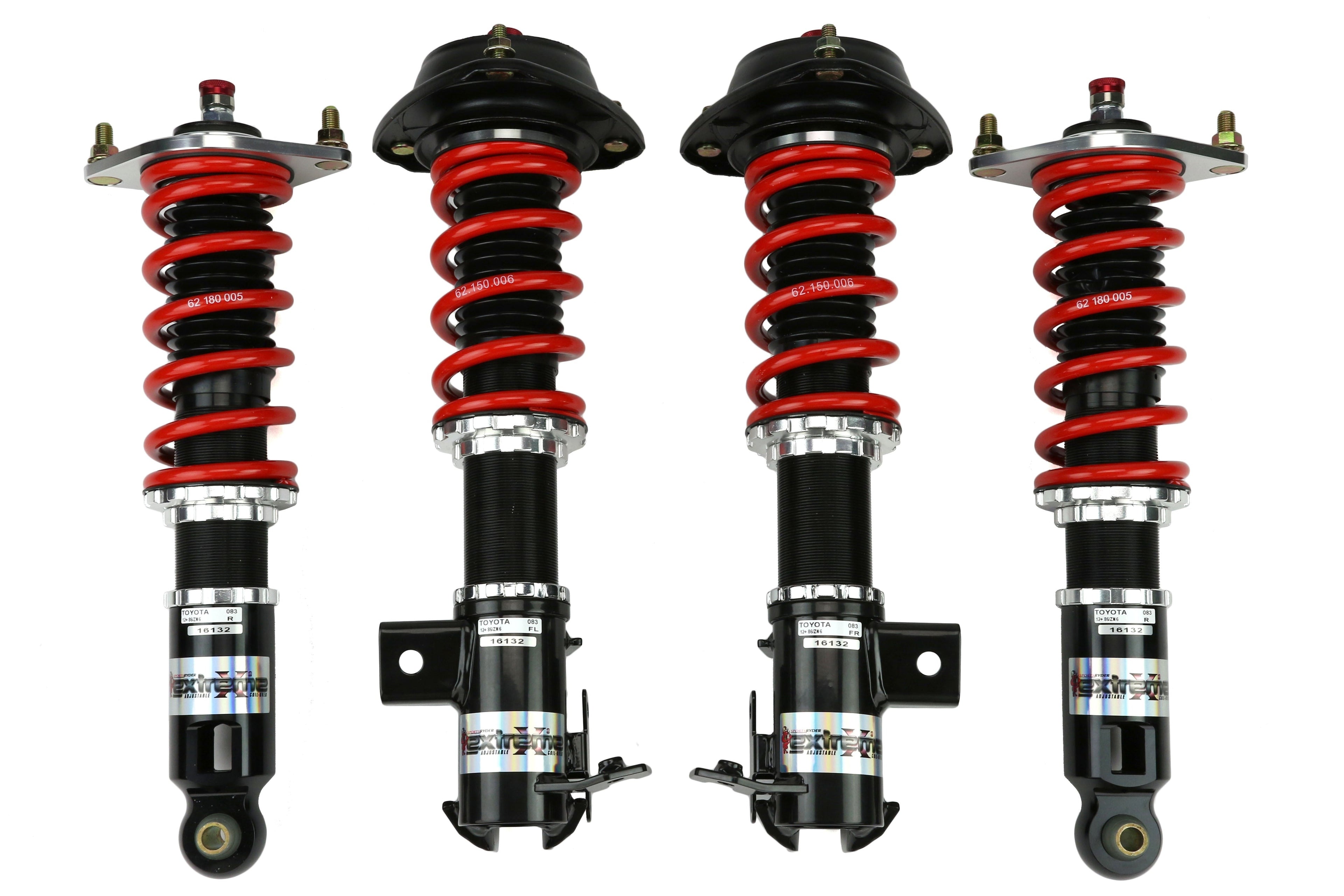 Pedders eXtreme XA Coilovers - 2013-2016 Scion FR-S / 2013-2024 Subaru BRZ / 2017-2019 Toyota 86