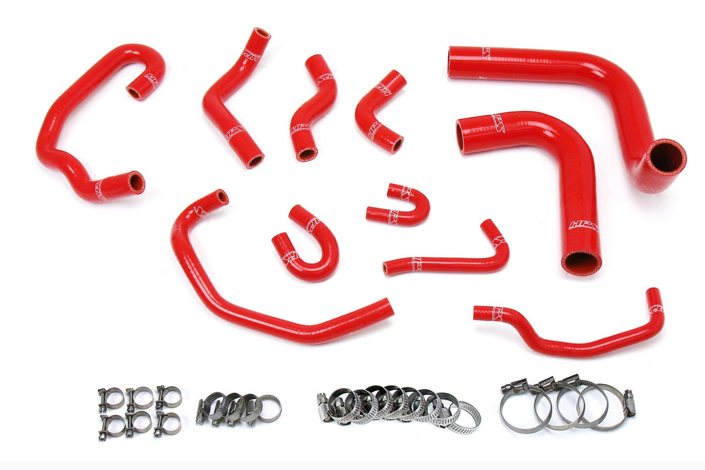 HPS Silicone Radiator + Heater Coolant Hose Kit Toyota 1993-1995 4Runner 3.0L V6 Left Hand Drive, 57-1654