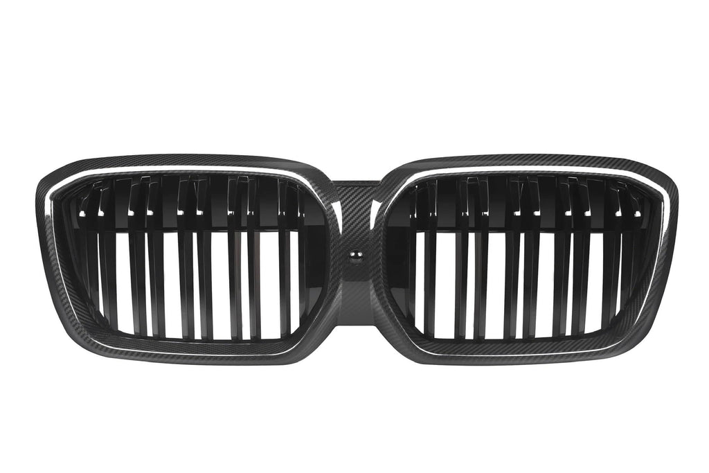 IX3 G08 BEV Double Slat Dry Carbon Fiber Grill