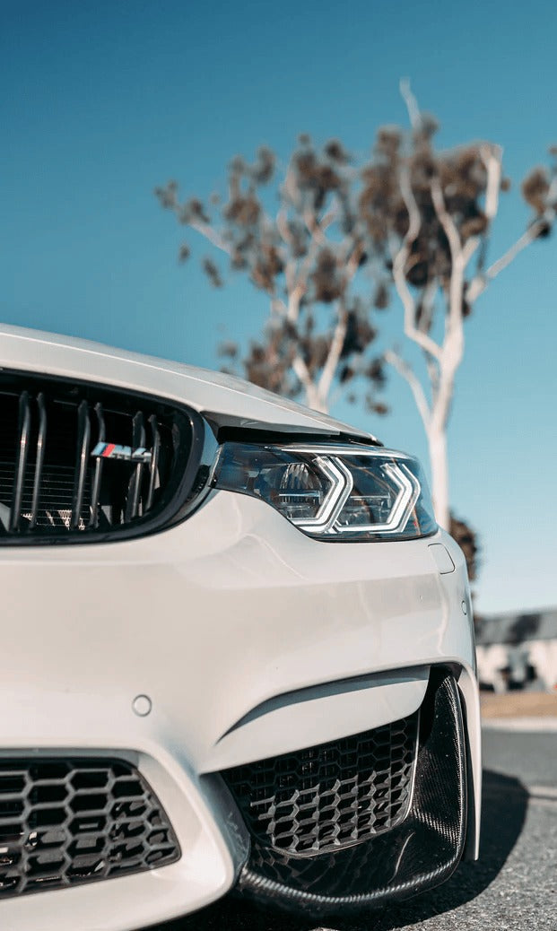 F8X Dry Carbon Fiber Splitters