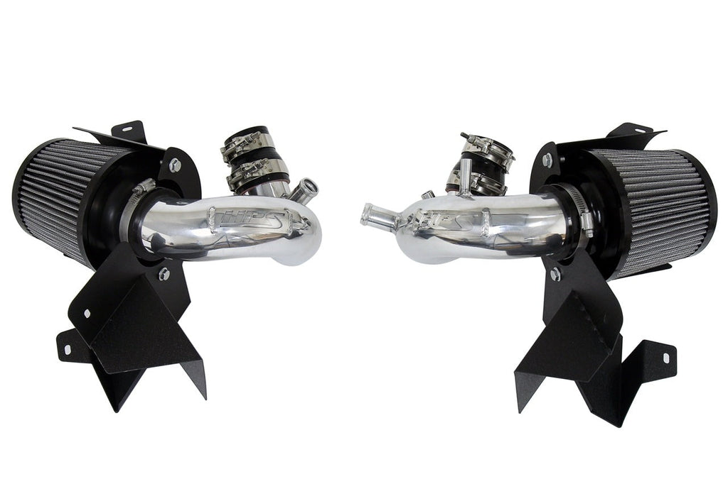 HPS Shortram Air Intake Kit 2018-2024 Kia Stinger 3.3L V6 Twin Turbo, Includes Heat Shield, 827-672