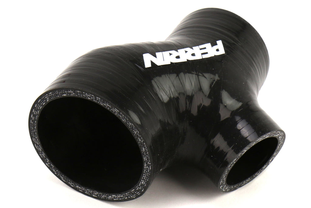 PERRIN High Flow Aluminum Charge Pipe (Black) - 2015-2024 Subaru WRX