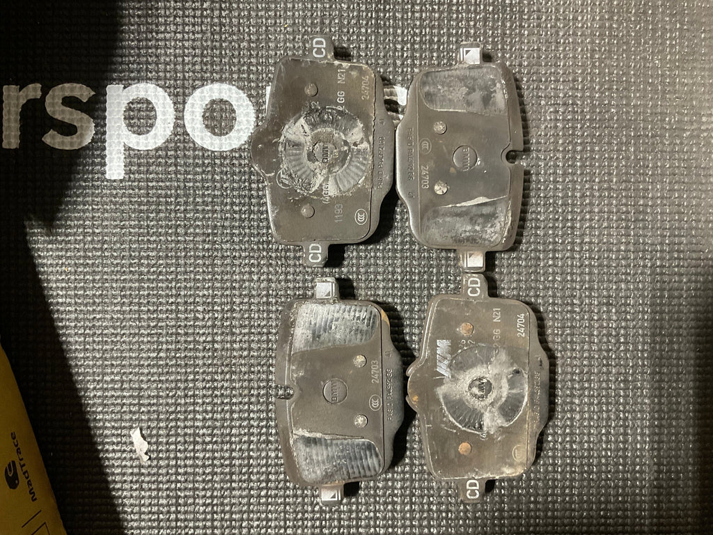 OPEN BOX - OEM BMW Brembo Brake Pads Front & Rear Set for G80/G82/G87 (USED)