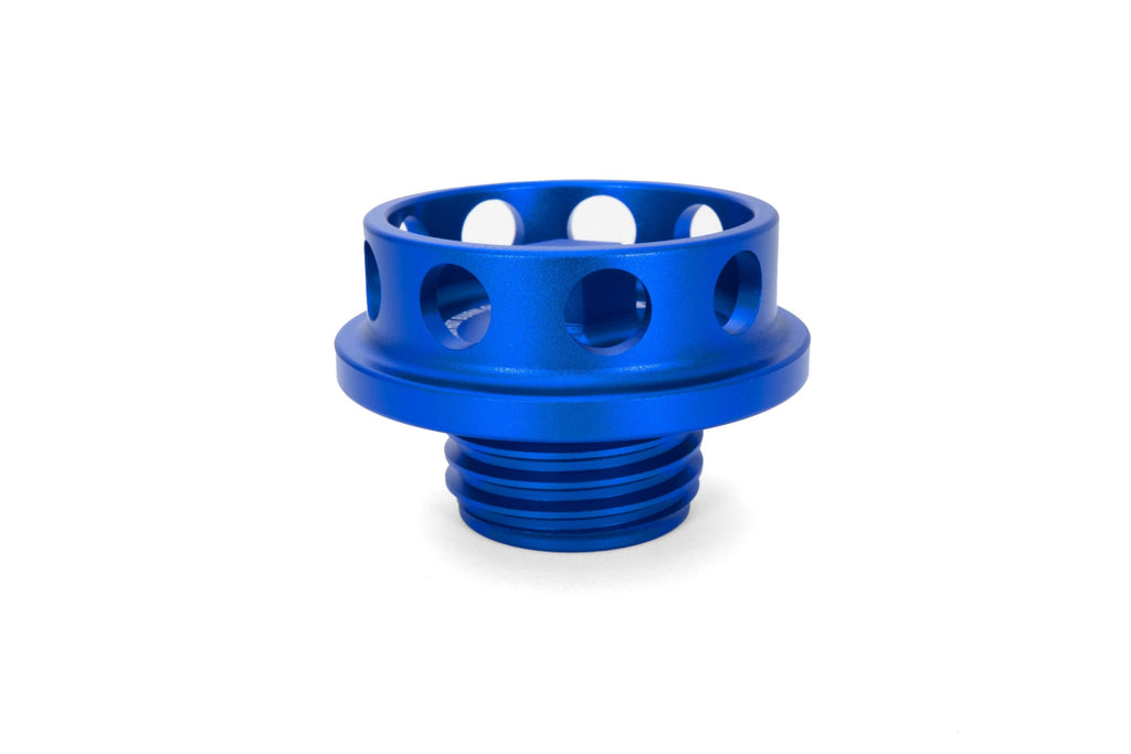 HPS Performance Billet Aluminum Engine Oil Cap Honda Civic, Blue, 5269-104BL