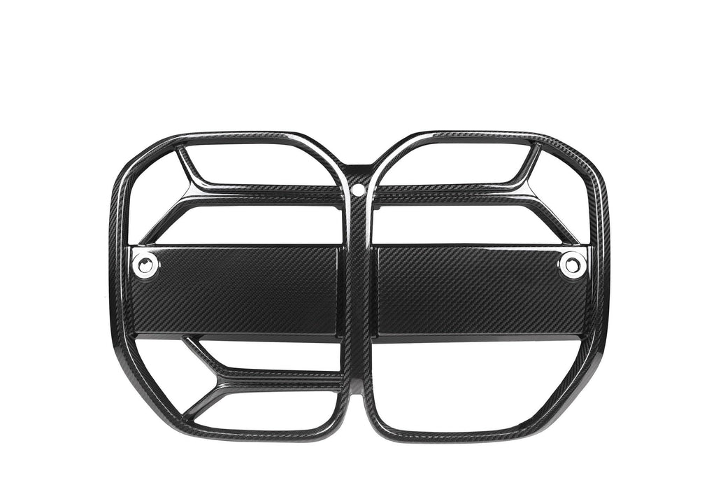 4 Series Gran Coupe G26 CSL Style Dry Carbon Fiber Grill With or Without ACC