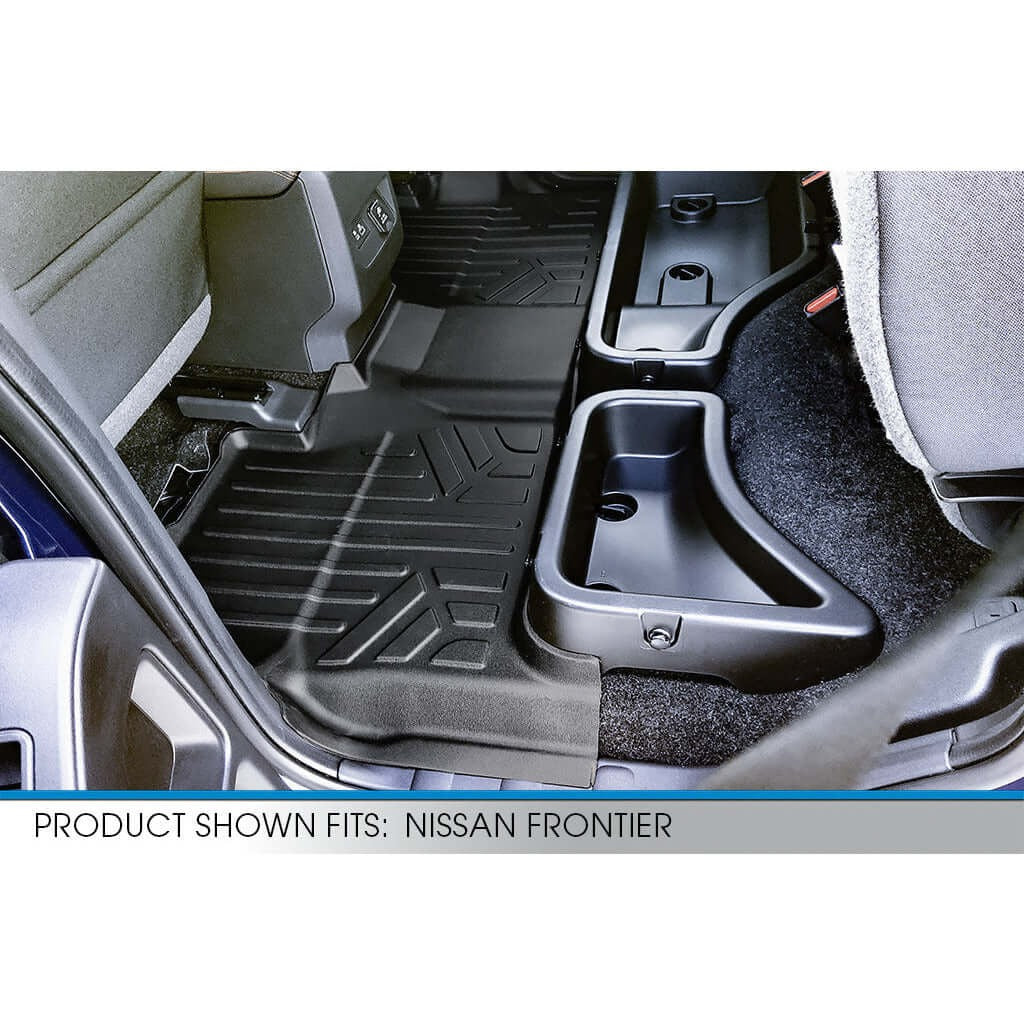 SMARTLINER Floor Liners for 2022-2026 Nissan Frontier Crew Cab