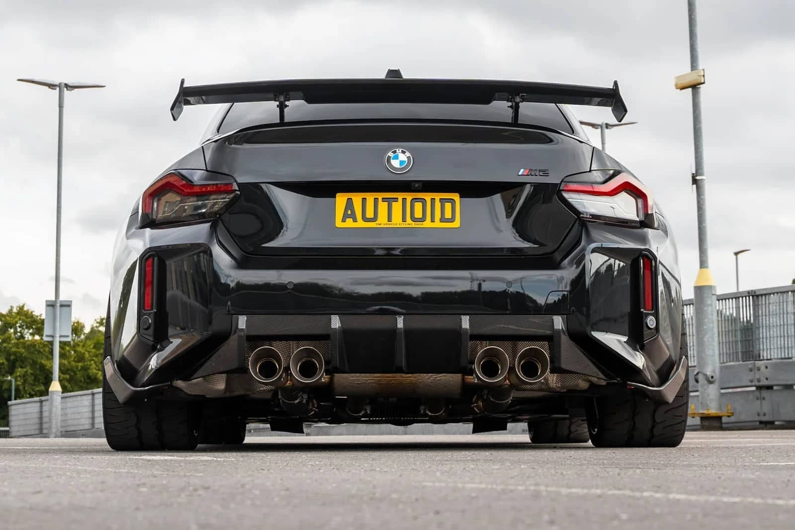 TREVORA G87 M2 Carbon Rear Bumper Winglet Set