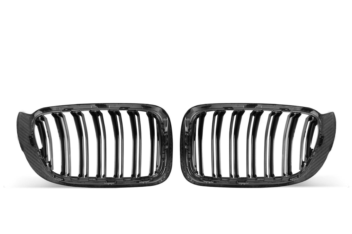 X3/X4 F25/F26 LCI Double Slat Dry Carbon Fiber Grill