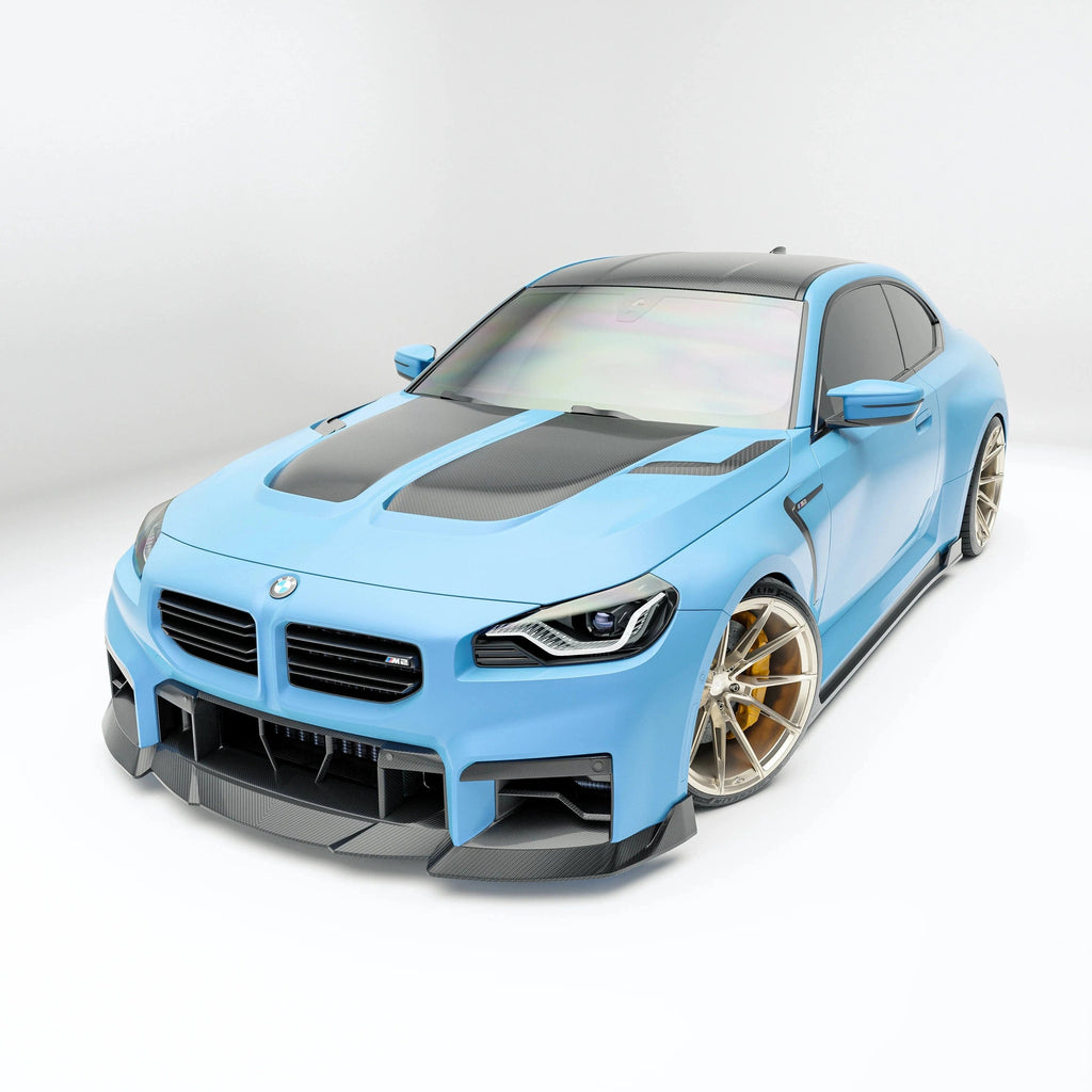 Revozport Carbon Fiber Front Lip for BMW G87 M2