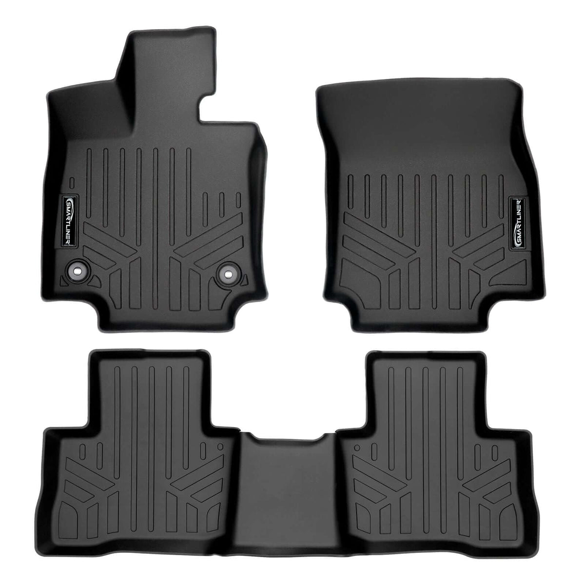 SMARTLINER Floor Liners for 2021-2025 Toyota RAV4 Prime (With Subwoofer in Cargo Area)