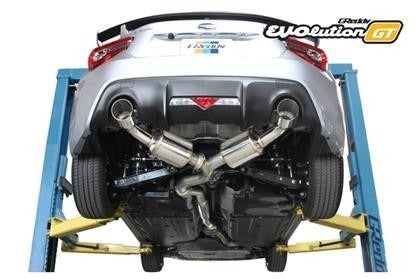 Greddy Evo GT Cat Back Exhaust - 2017-2024 Subaru BRZ