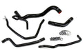 HPS Black Silicone Radiator Hose 5pcs Complete Kit Coolant Bypass Scion 11-15 tC