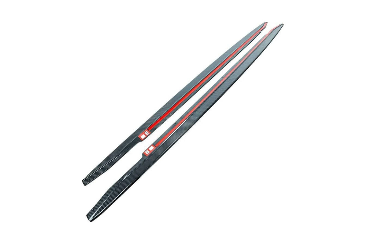 TREVORA G80 M3 Pre-Preg Carbon Fiber PR-1 Side Skirts