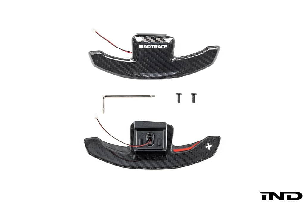 JQ Werks / MadTrace BMW G9X M5 / G60 5-Series Magnetic Shift Paddle Set - Carbon