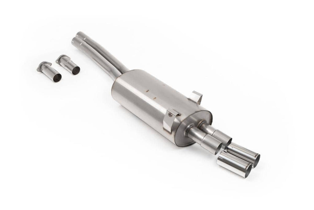 Milltek BMW E36 M3 - Cat-back With OEM+ Single Wall Polished 70mm Tips