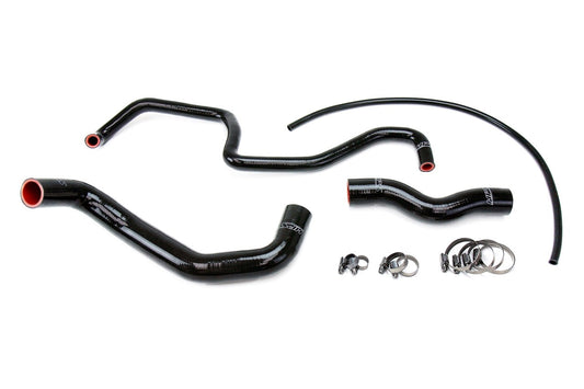 HPS Black Reinforced Silicone Radiator Hose Kit Coolant Nissan 03-06 350Z