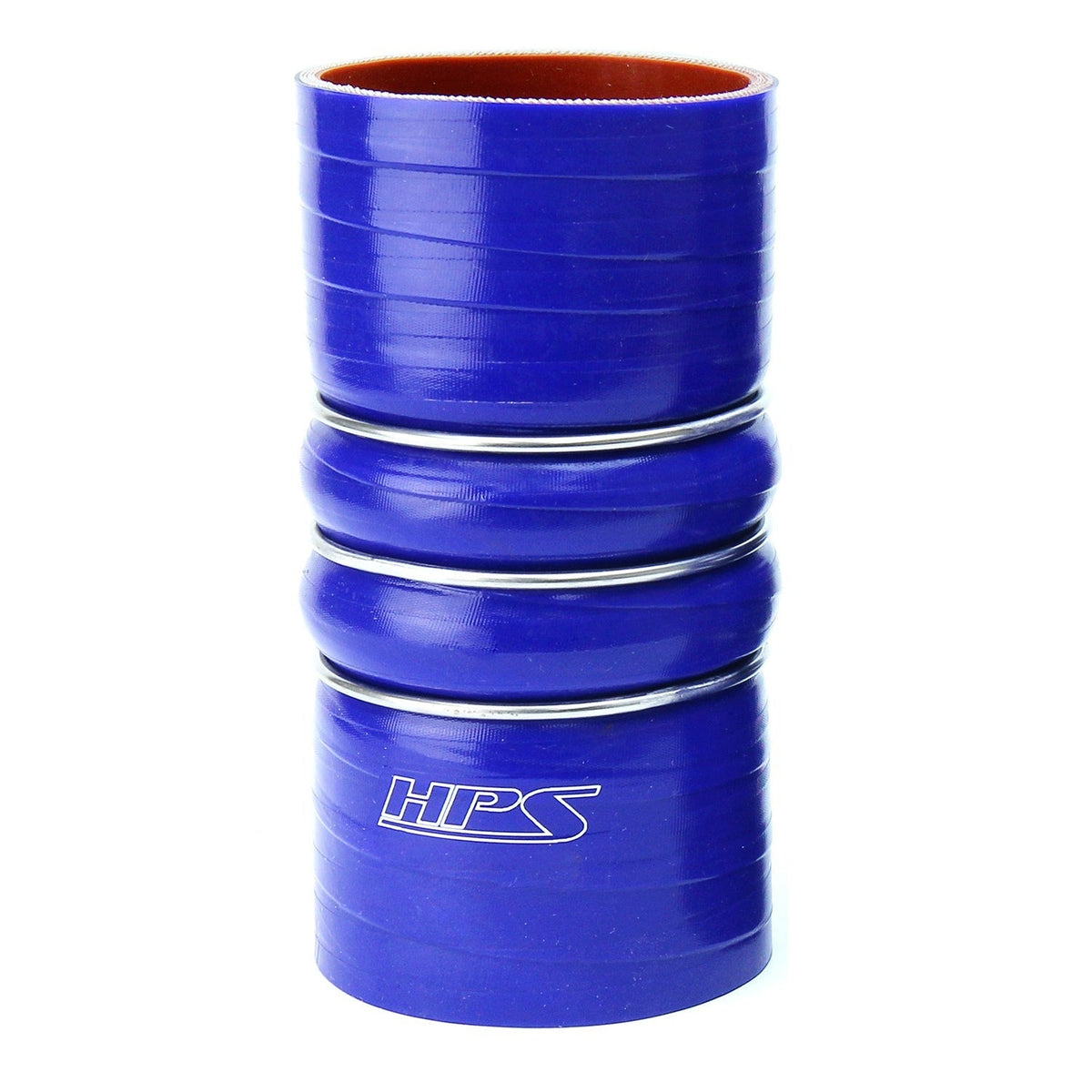 HPS 2-3/4" ID, 6" Length, Silicone Charge Air Cooler CAC Hose Double Hump Coupler Bellow Cold Side, High Temp 4-ply Reinforced, 70mm ID