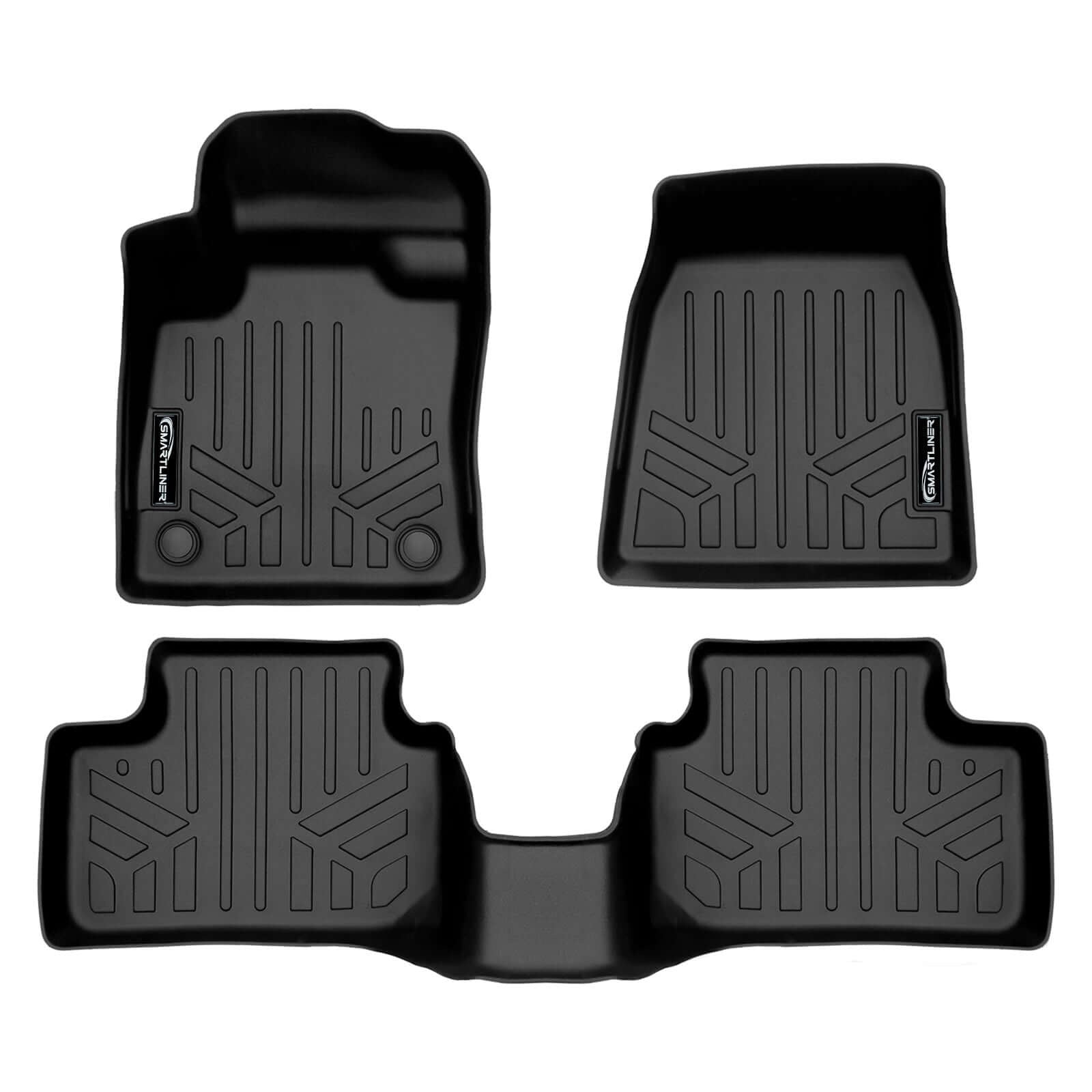 SMARTLINER Floor Liners for 2022-2023 Volvo C40 Recharge