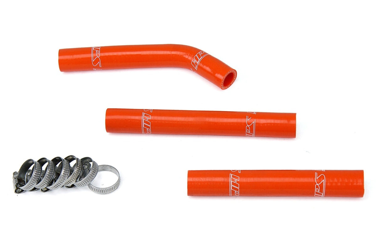 HPS Orange Reinforced Silicone Radiator Hose Kit KTM 11-13 125SX 150SX