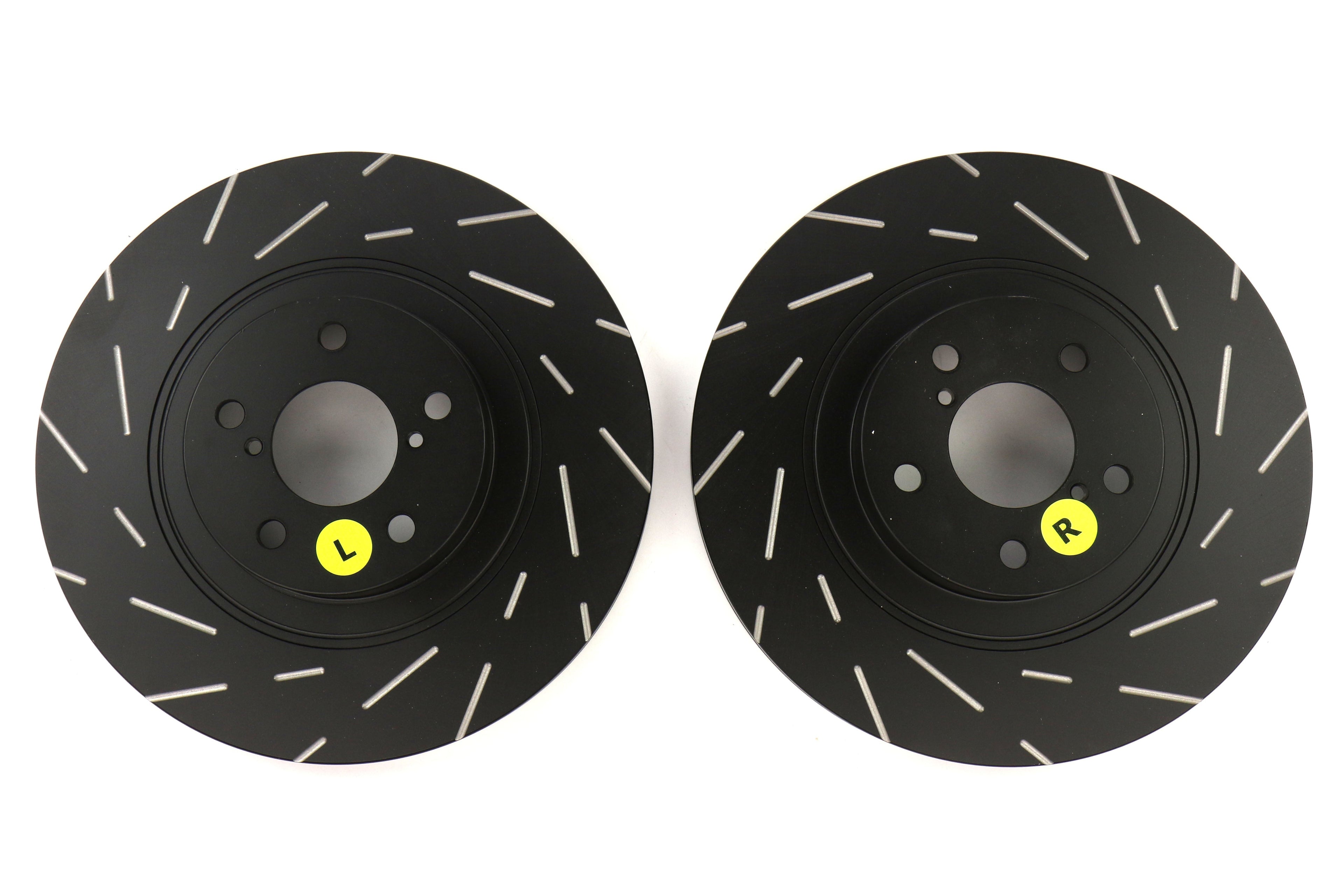 EBC Brakes USR Series Sport Slotted Front Brake Rotors - 2013-2026 Subaru BRZ / Toyota GT/GR86 / Scion FR-S (W/ Vented Rear Rotors)
