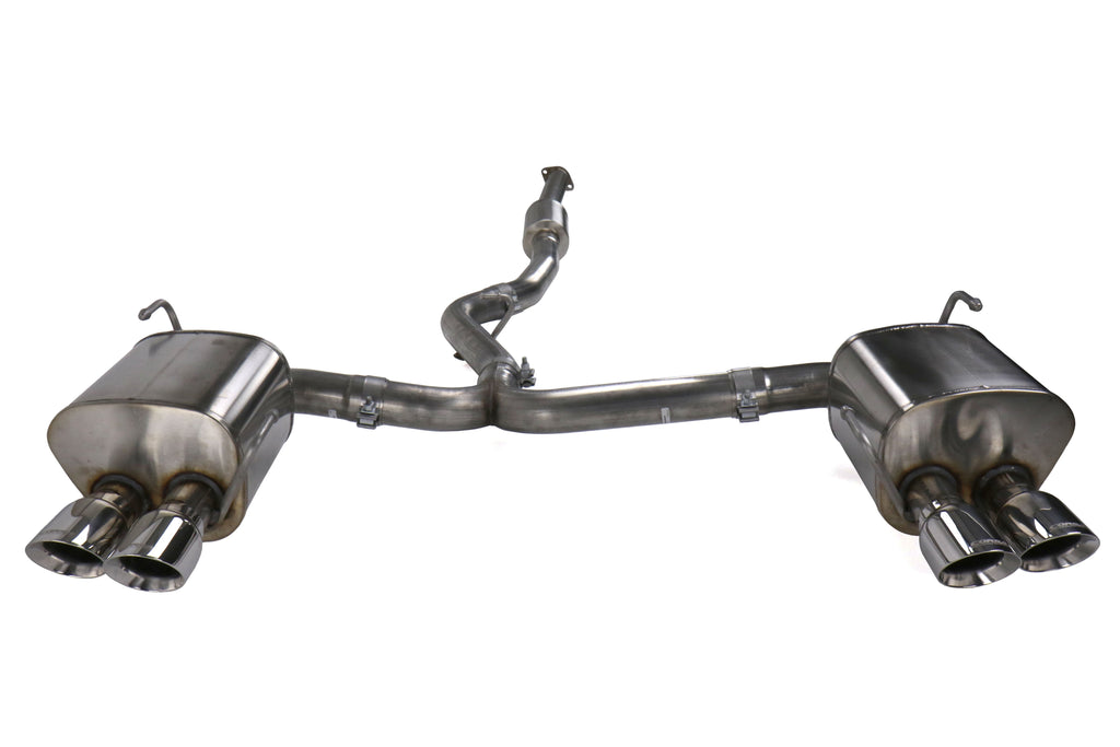 Corsa 3" Catback Exhaust System (Stainless Steel Tips) - 2015-2021 Subaru WRX / STI