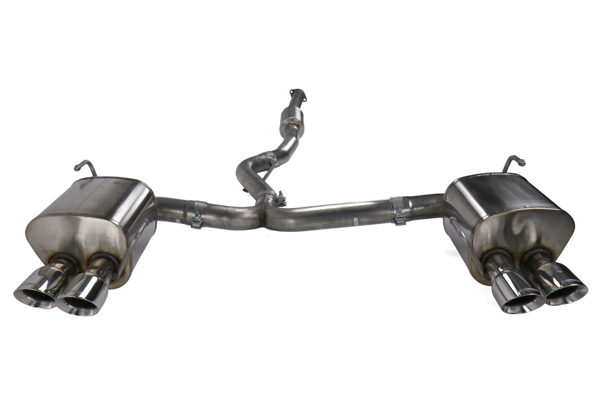 Corsa 3" Catback Exhaust System (Stainless Steel Tips) - 2015-2021 Subaru WRX / STI