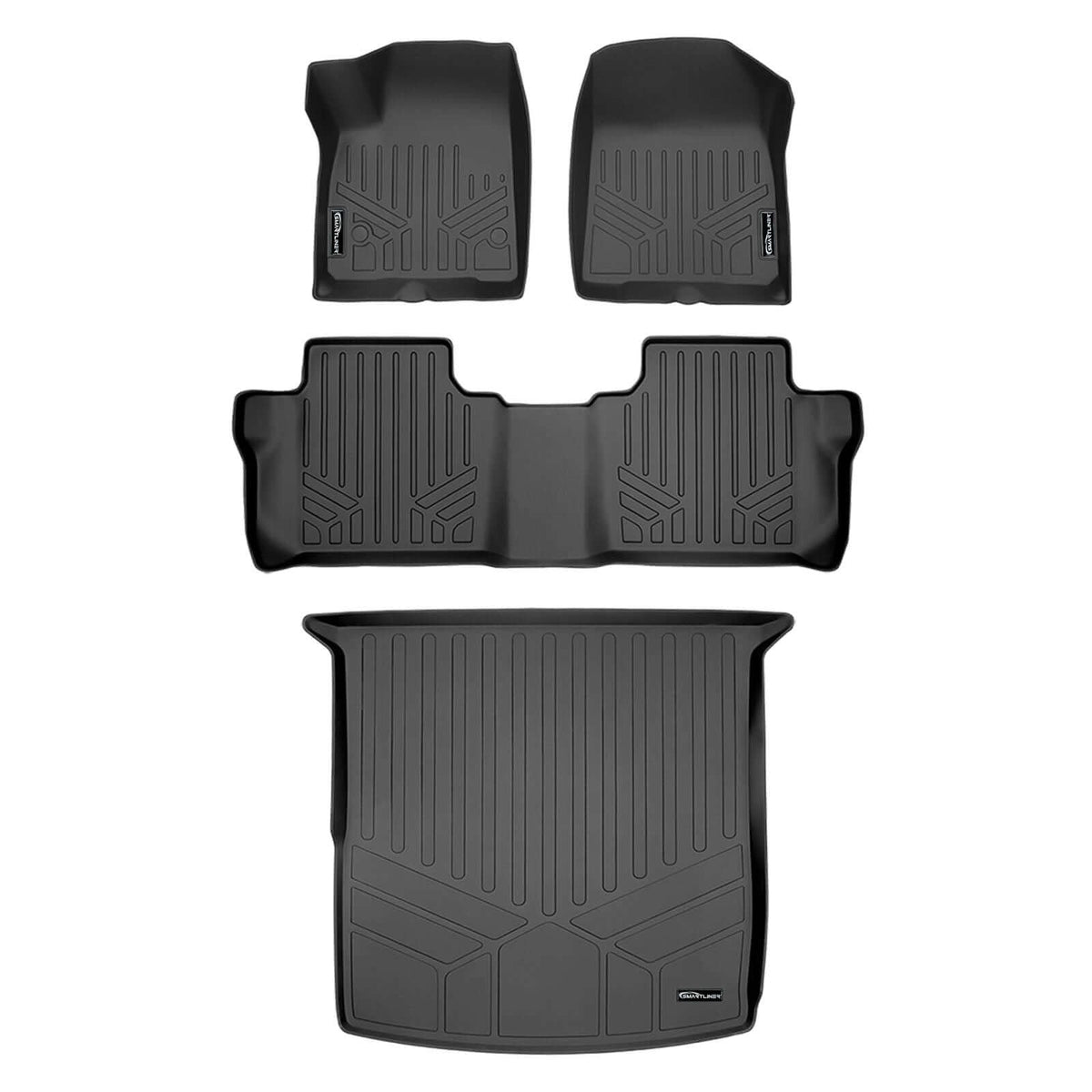 SMARTLINER Floor Liners for 2017-2023 GMC Acadia (5 Passenger)