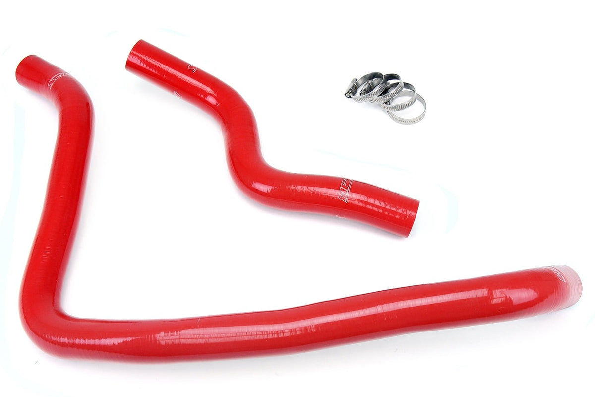 HPS Reinforced Red Silicone Radiator Hose Kit Coolant Honda 98-02 Accord 2.3L 4Cyl