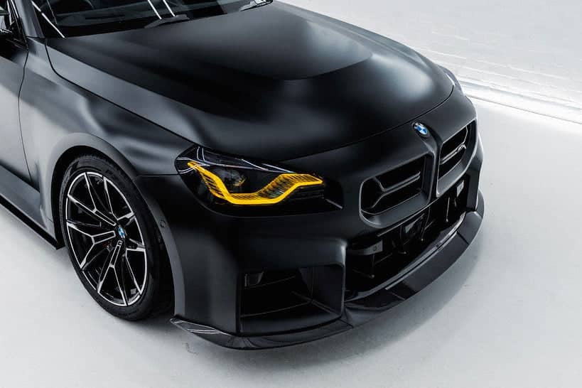 TREVORA G87 M2 TR87 Carbon Flat Front Splitter