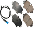 BMW G01 X3 & X4 Front Ceramic Brake Pad Set By Akebono 34106884497 or 34106888777