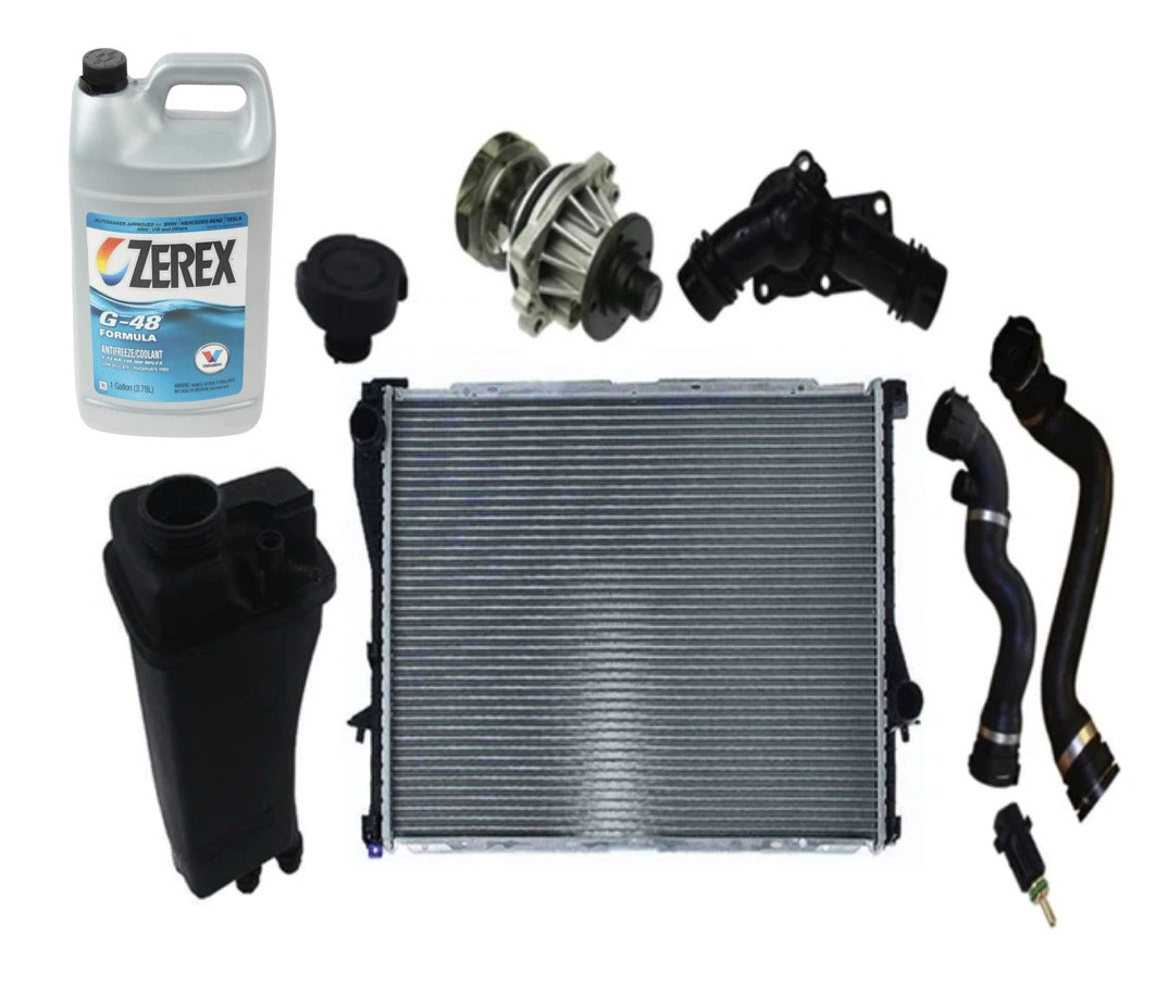 BMW E39 5-Series Engine Cooling System Overhaul Kit (6 Cyl)