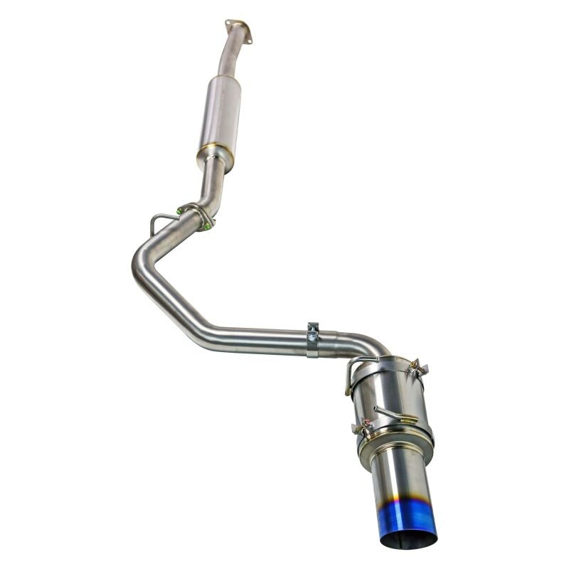 REMARK Catback Exhaust - R1 Spec Single - Exit Full Titanium (Resonated) - 2022-2026 Toyota GR86 / Subaru BRZ