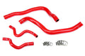 HPS Reinforced Red Silicone Radiator Hose Kit Coolant Hyundai 11-14 Sonata 2.4L