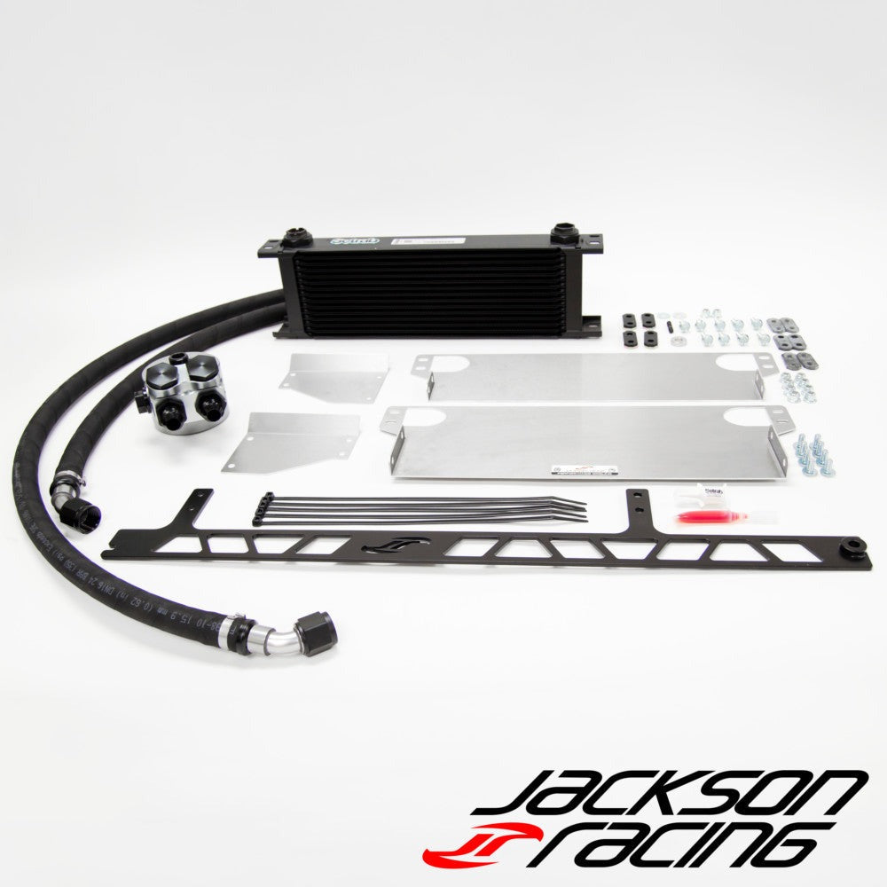 Jackson Racing Track Engine Oil Cooler Kit - 2022+ Subaru BRZ / Toyota GR86