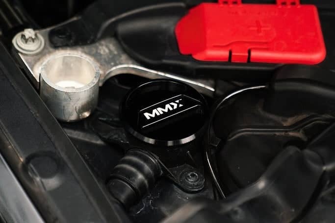 MMX Performance BMW F-Series Billet Washer Fluid Cap