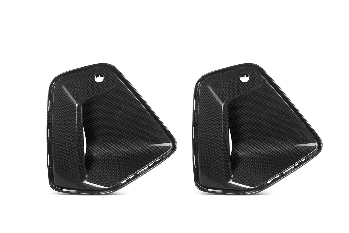 G60 OEM Style Dry Carbon Fiber Front Side Vent Trim