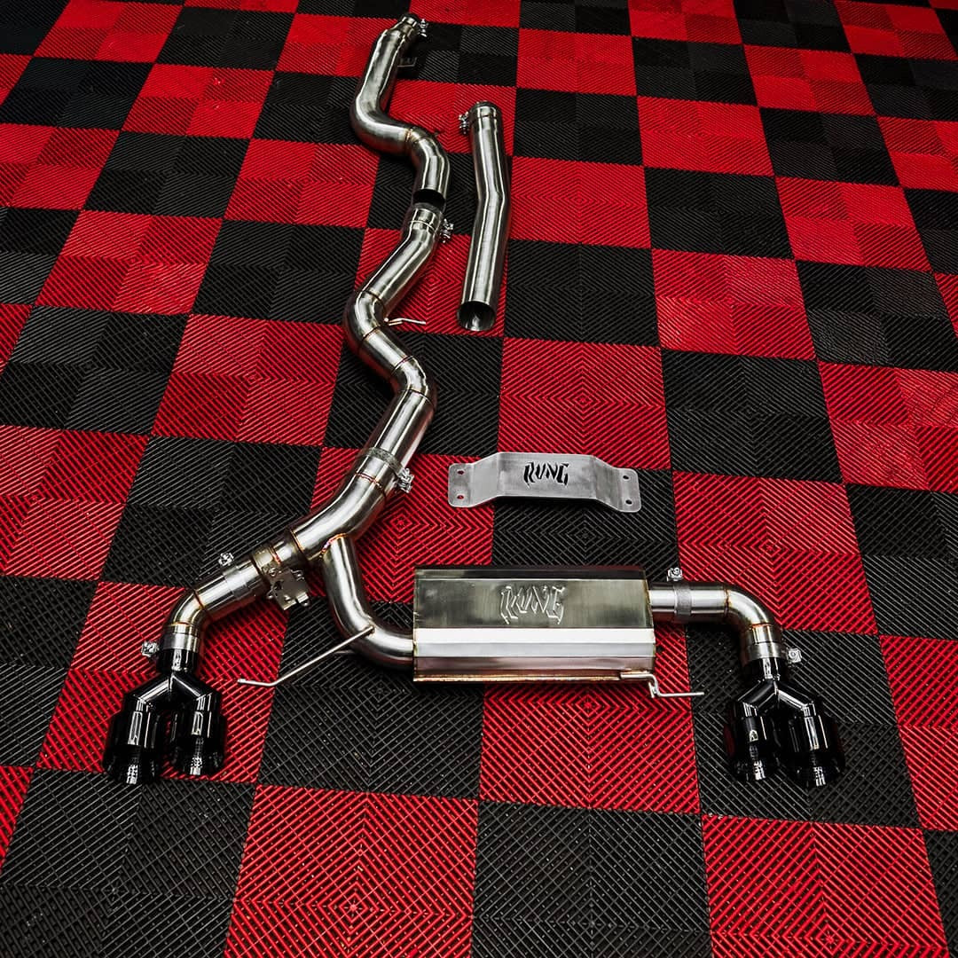 Rvng 4” True Single G2X GEN2 & 3 M340/M440i Valved Exhaust system
