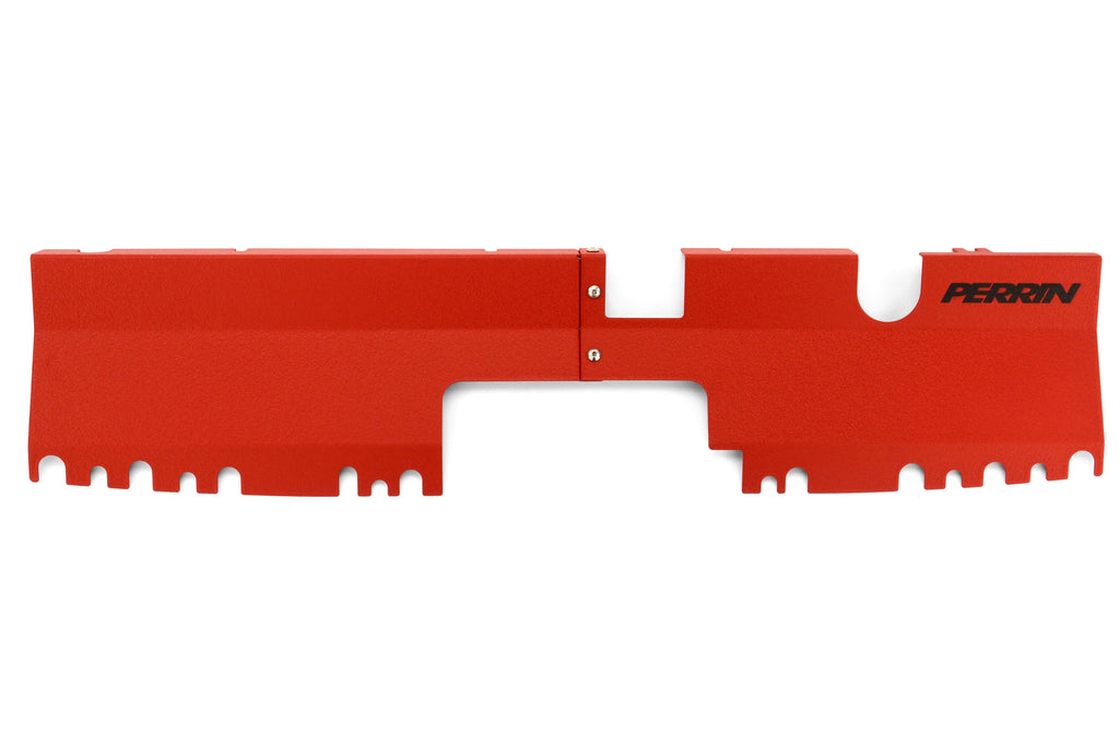 PERRIN Radiator Shroud (Red) - 2015-2021 Subaru WRX / STI