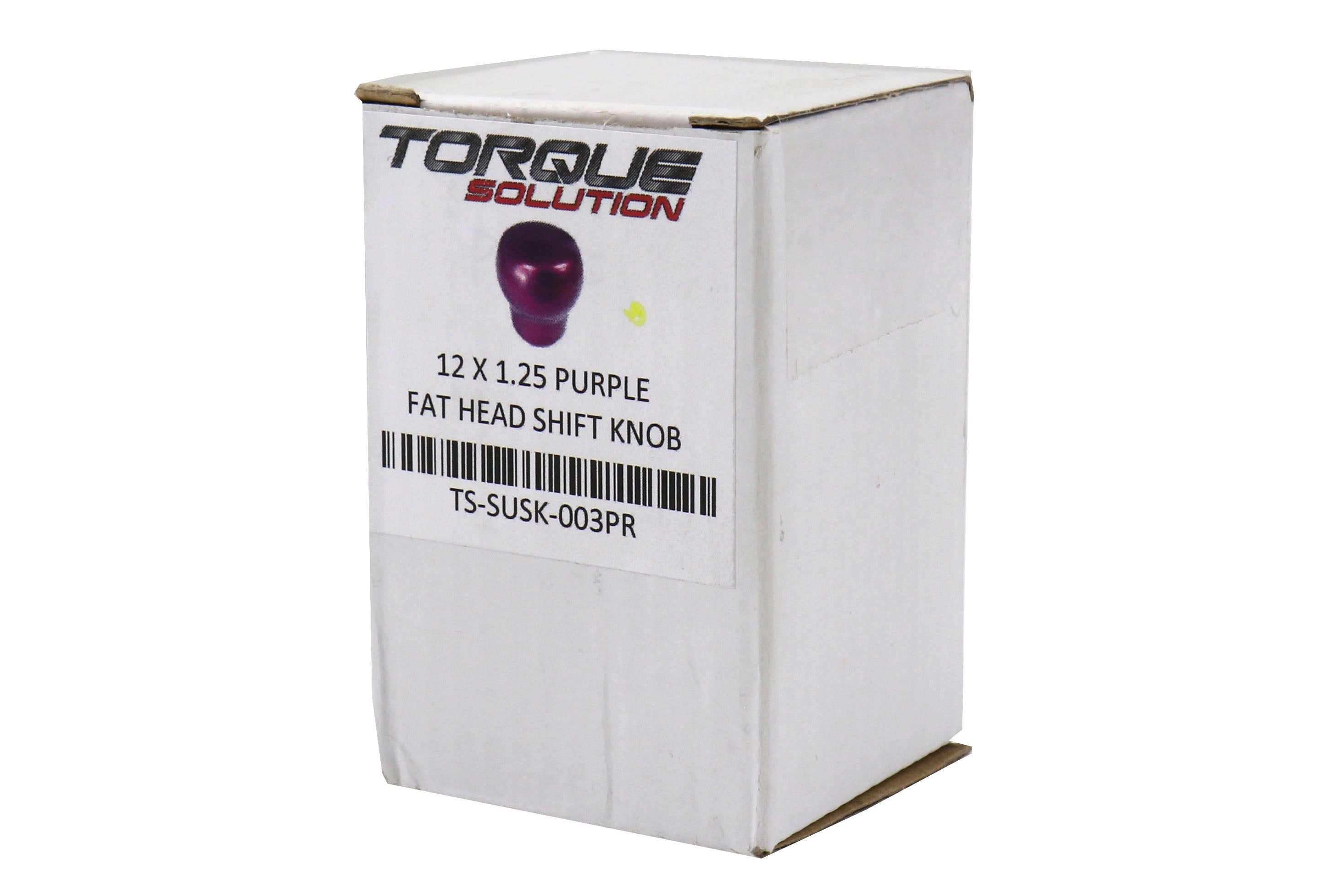 Torque Solution Fat Head Shift Knob Purple - 2004-2021 Subaru STI / Subaru WRX 2015-2021 / 2013-2021 Scion FR-S / Subaru BRZ / Toyota 86