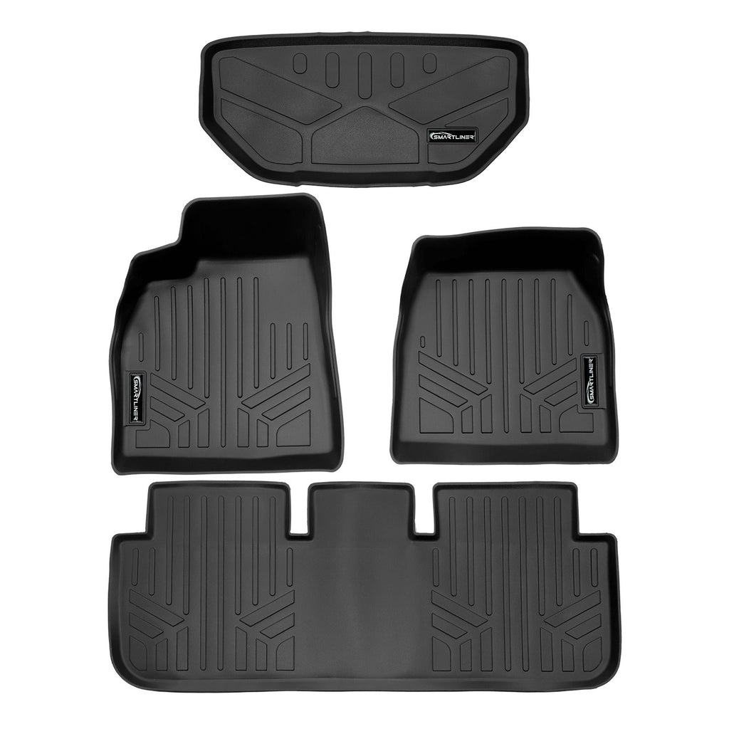 SMARTLINER Custom Fit Floor Liners For 2021-2026 Tesla Model S