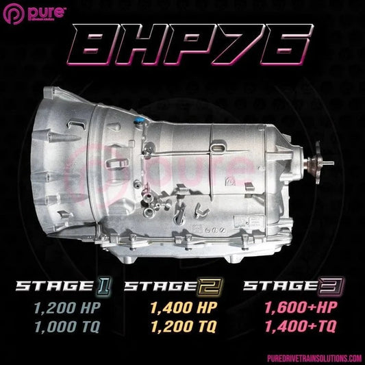 Pure Drivetrain Solutions ZF8HP76 Stage 3 G80 M3/M4 Transmission Upgrade