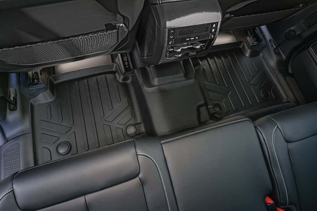 SMARTLINER Floor Liners for 2021-2026 Jeep Grand Cherokee L w/ 2nd Row Bench Seat (No subwoofer)