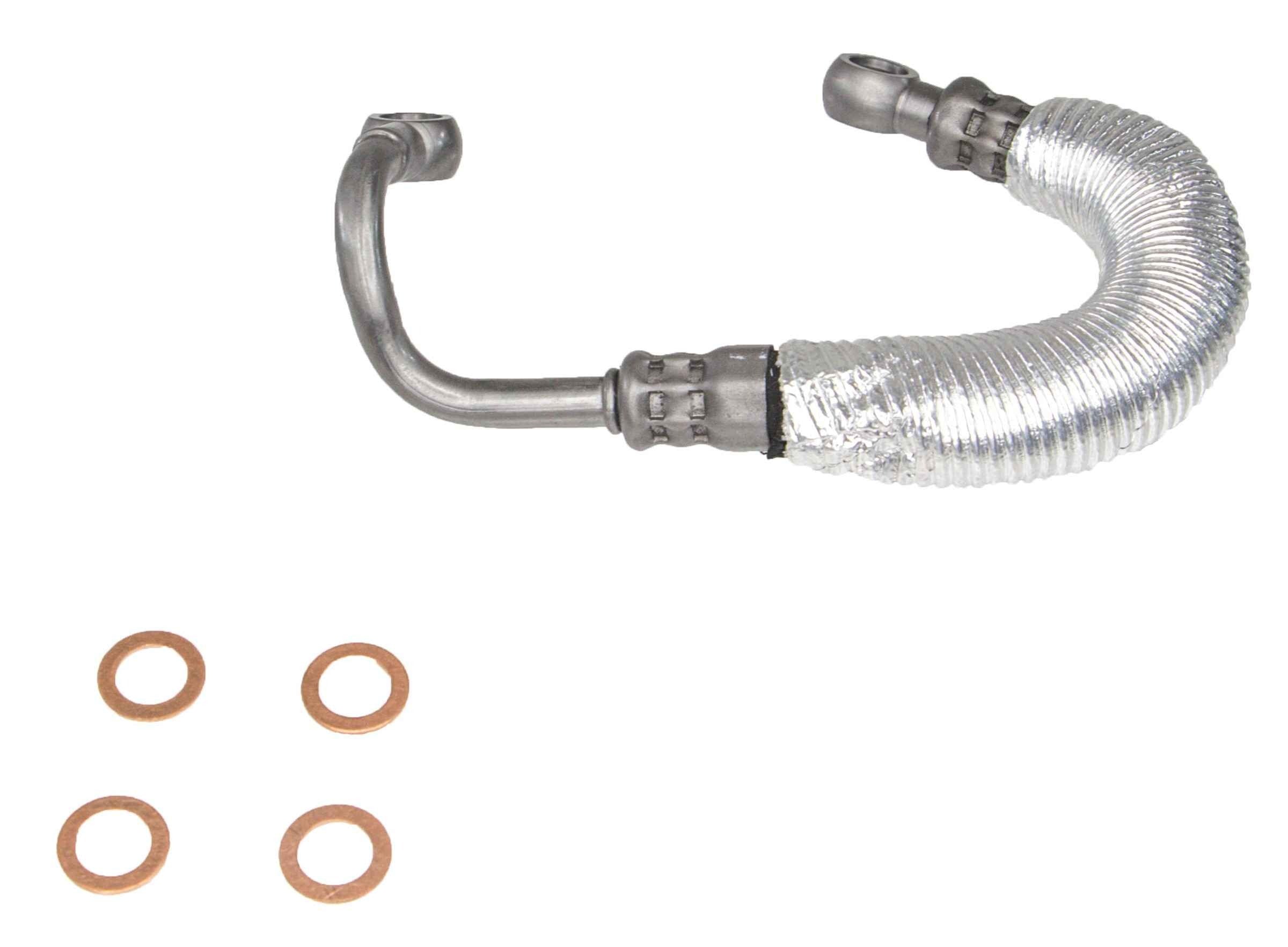 BMW E70 X5 xDrive35d Turbocharger Oil Line - Distribution Piece to Upper Turbocharger 11427795971