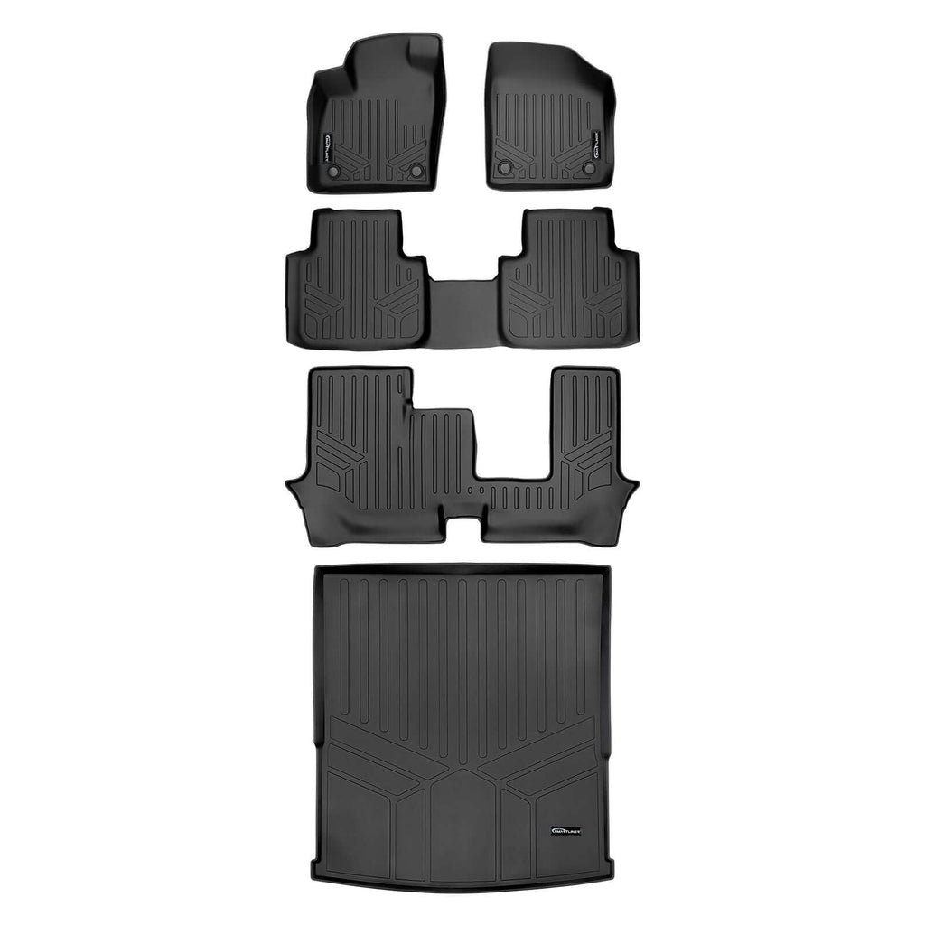 SMARTLINER Floor Liners for 2018-2026 Atlas ((2nd Row Bench))