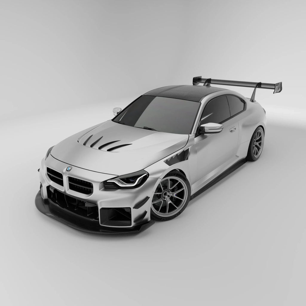 Revozport Carbon Fiber Front Air Dam for BMW G87 M2