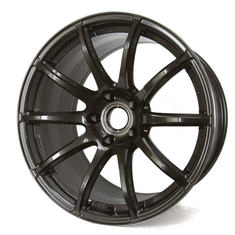 Rays Gram Lights 57Transcend Super Dark Gunmetal 18x9.5 +39mm 5x100 (Single Wheel) - 2013-2024 Subaru BRZ / Scion FR-S / Toyota GR86 / 2014-2018 Subaru Forester