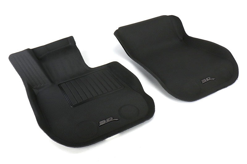 3D MAXpider Heavy Duty All Weather Floor Mats (Black) - Front Row - 2020-2024 Toyota GR Supra
