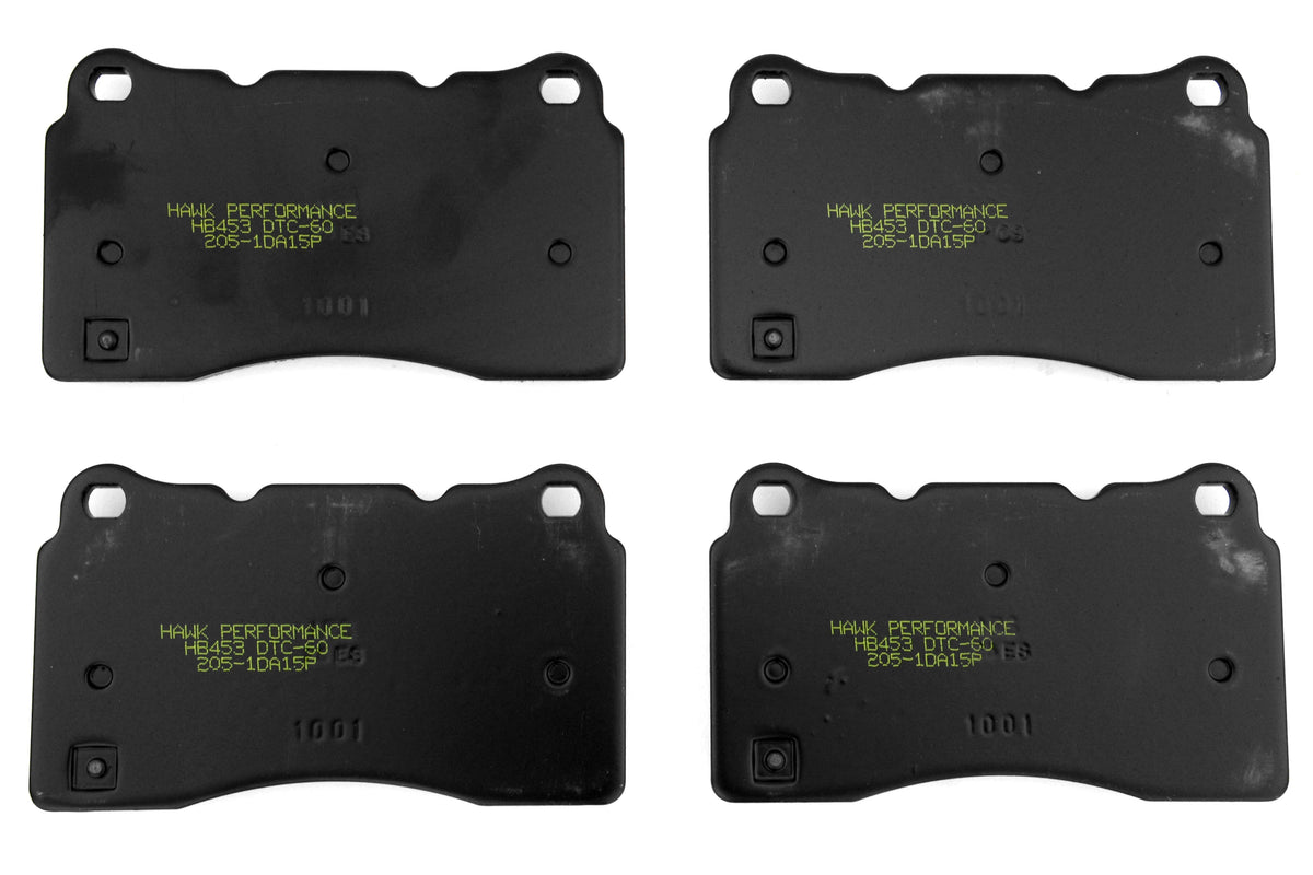 Hawk DTC-60 Front Brake Pads - Subaru Models (inc. 2004-2017 Subaru STI)