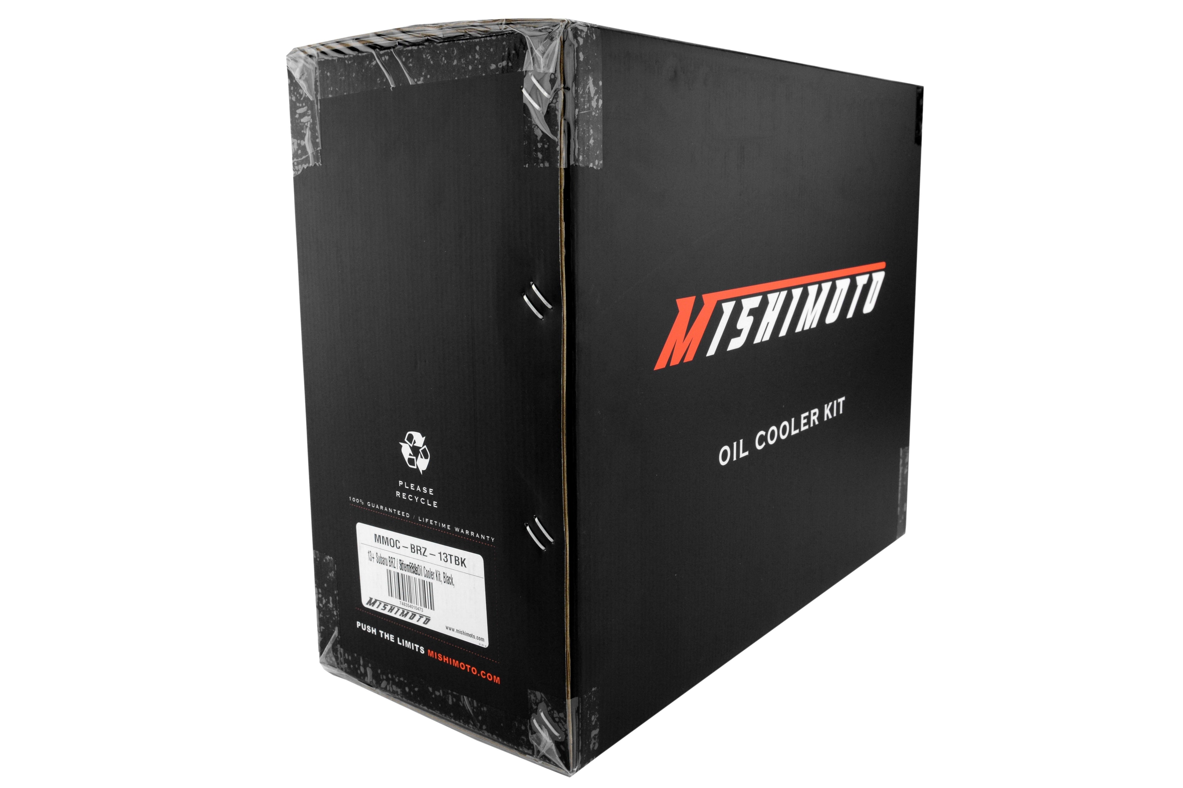 Mishimoto Black Oil Cooler (TStat) - 2013+ FR-S / BRZ / 86